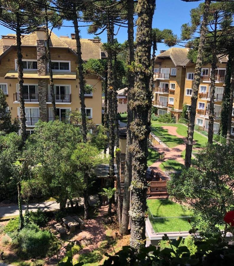 Excelente Apartamento Em Gramado/Rs No Condominio Casa De Pedra 외부 사진