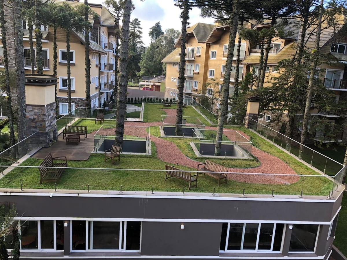 Excelente Apartamento Em Gramado/Rs No Condominio Casa De Pedra 외부 사진